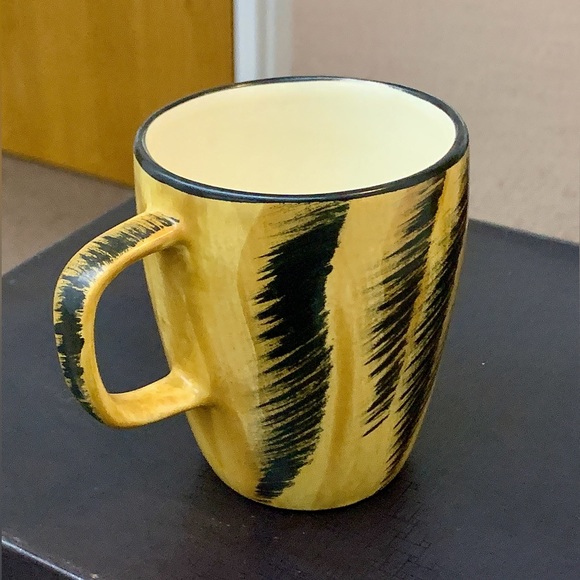 1996 Vintage Discontinued Laurie Gates SAFARI Print Coffee Mug - Picture 3 of 12